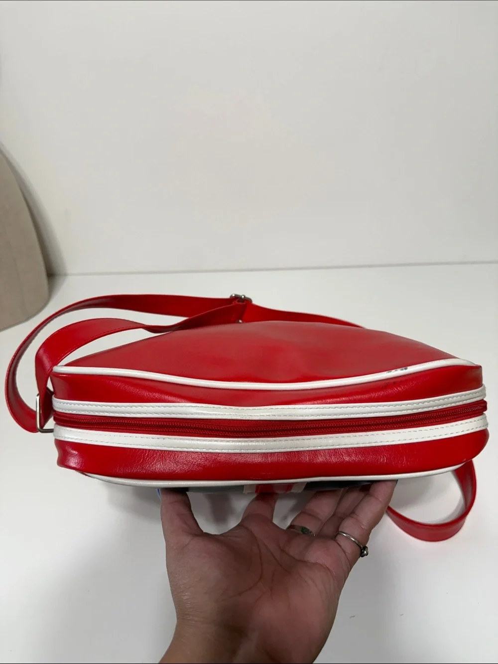 Vintage Lonsdale London Union Jack Crossbody Shoulder Bag